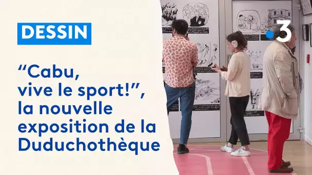 Une exposition "Cabu, vive le sport !" à la Duduchothèque de Châlons-en-Champagne