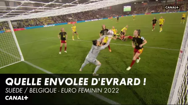 L'énorme parade d'Evrard pour la Belgique - Euro Féminin 2022