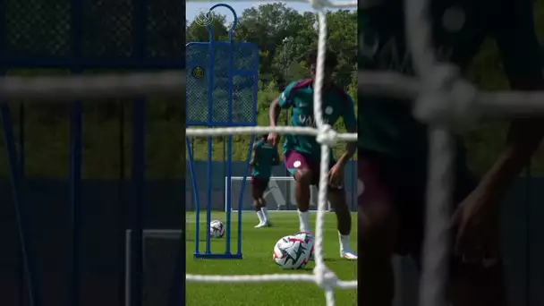 🔈 Turn up the sound ⚽️💥 #psg #goals #training