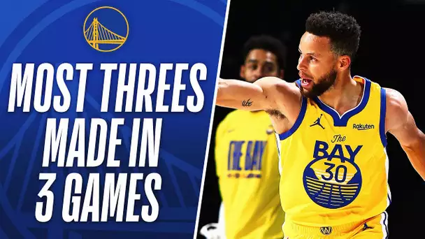 Steph Curry Drops the MOST 3's MADE in 3 Games! 👨‍🍳