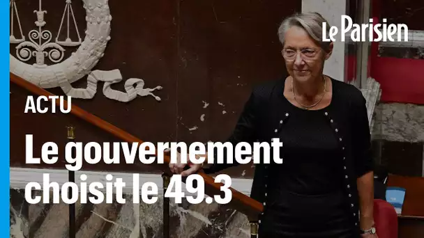 Borne déclenche le 49.3 pour le budget 2023, motions de censure du RN et de la Nupes