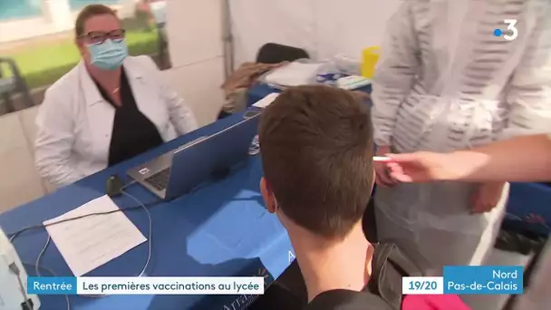 Vaccination proposée aux lycéens du lycée Robespierre d'Arras