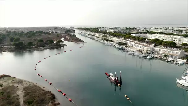Environnement : Port-Camargue drague le chenal en recyclant les sédiments
