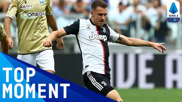 Berisha stunning save to keep out close-range header from Ramsey | Juventus 2-0 Spal | Serie A