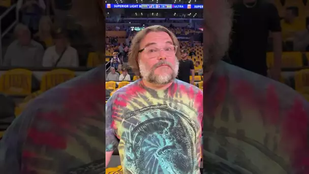 Jack Black is ready for this Lakers Timberwolves game!