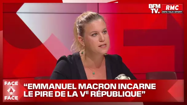 Panot : "Emmanuel Macron incarne le pire de la Ve République"