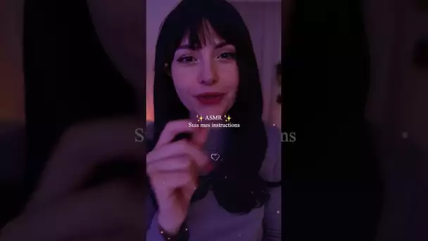 #ASMR Suis mes instructions