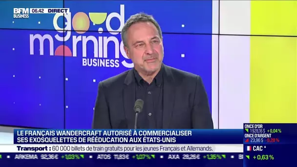 Jean-Louis Constanza (Wandercraft) : Wandercraft a déjà levé 40 millions d'euros