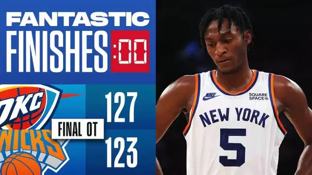 Final 0:47 WILD OT ENDING Knicks vs Thunder ⚡️⚡️