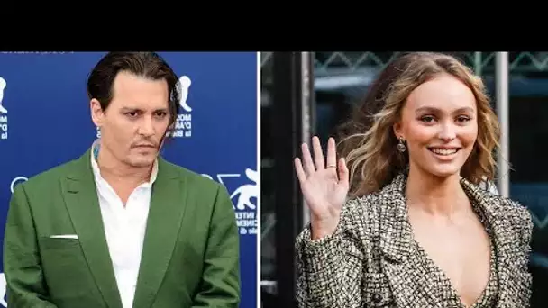 Johnny Depp défend sa fille Lily-Rose Depp