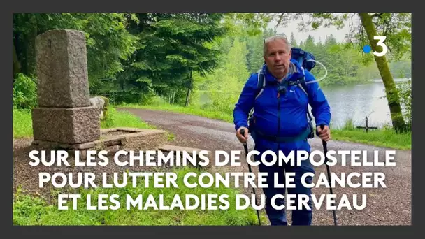 Compostelle : il marche pour récolter des fonds contre le cancer du cerveau