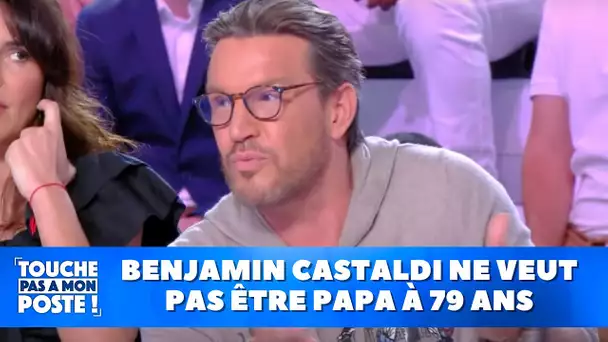 Benjamin Castaldi ne veut pas être papa à 79 ans