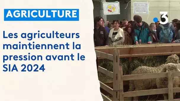 SIA 2024 : les agriculteurs maintiennent la pression avant son ouverture