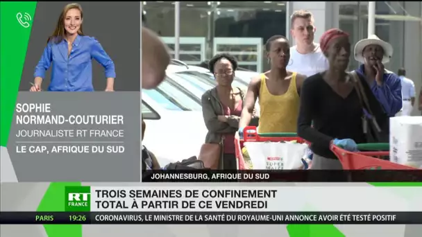 Covid-19 : confinée en Afrique du Sud, une journaliste de RT France témoigne