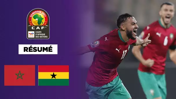 🏆🌍 Résumé - CAN 2021 : Le Maroc bat le Ghana de justesse !