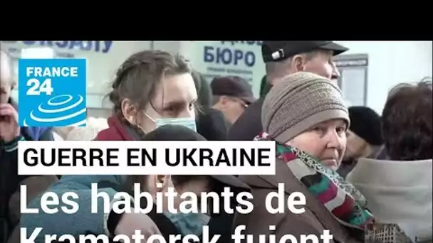 Guerre en Ukraine : la ville de Kramatorsk s'attend à une offensive, les habitants tentent de fuir
