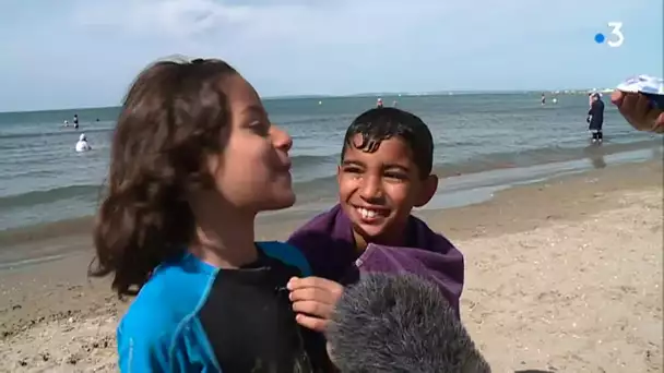 Au Grau-du-Roi, les "oubliés des vacances" ont profité de la mer