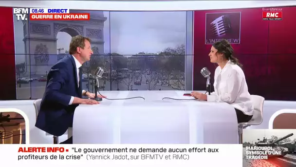 Jadot : "Mettons le paquet sur la rénovation"