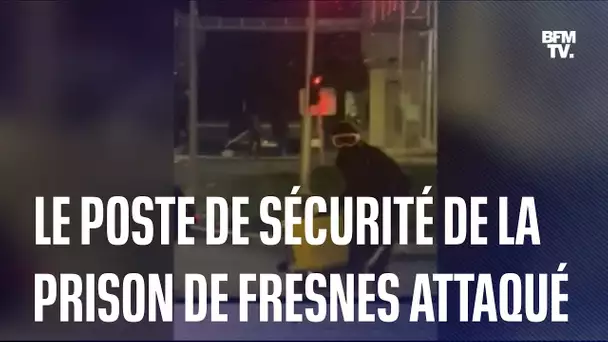 Le poste de sécurité de la prison de Fresnes attaqué par des émeutiers