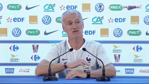 Suivez la conférence de presse des Bleus