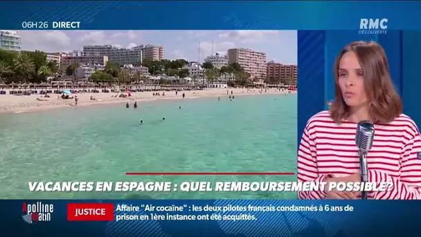 Vacances en Espagne: puis-je me faire rembourser ?