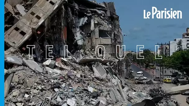 Proche-Orient : à Gaza, des bâtiments détruits à perte de vue