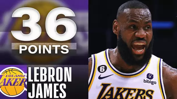 LeBron James GOES OFF For 36 Points In Lakers W! | April 9, 2023