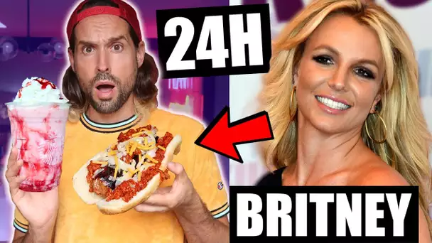 JE MANGE COMME BRITNEY SPEARS PENDANT 24H - HUBY