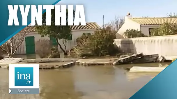 Les dégats de la tempête sur l'Île de Ré - Archive INA