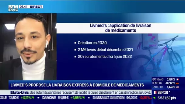 Talel Hakim (Livmed's) : Livmed's propose la livraison à domicile de médicaments