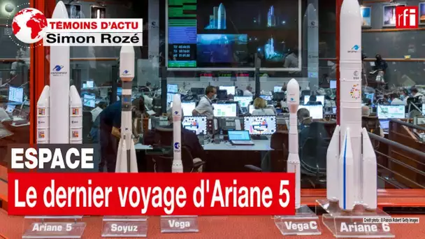 Espace: le dernier voyage d'Ariane 5 • RFI