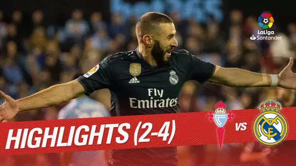 Resumen de RC Celta vs Real Madrid (2-4)