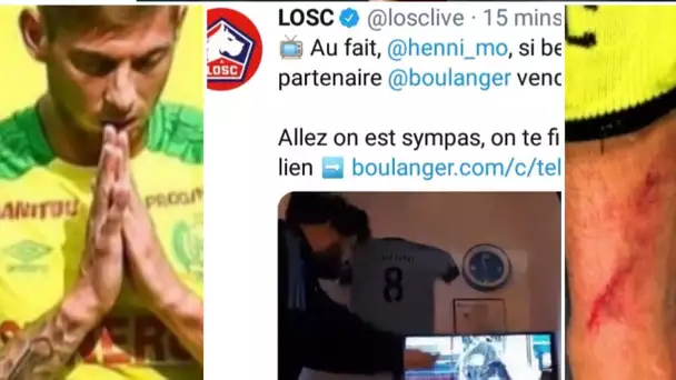 Le LOSC trolle Mo Henni sur Twitter, les dons des footballeurs pour sala, fabregas remercie henry