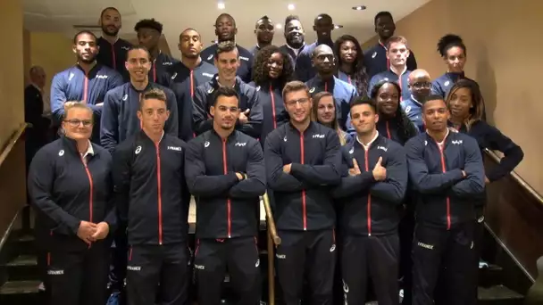 Londres 2017 : La photo d&#039;équipe des Bleus