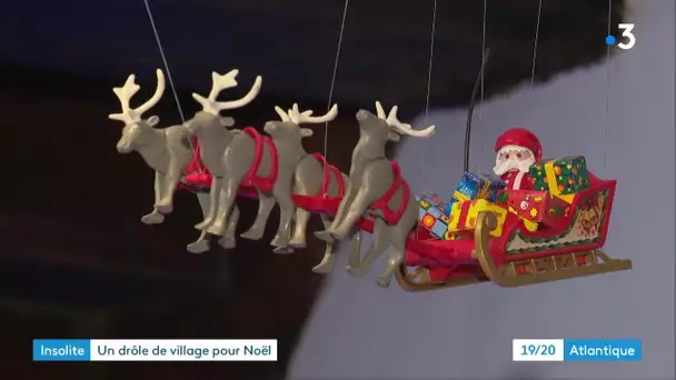 Charente-Maritime : un village Playmobil pour Noël à Bouhet