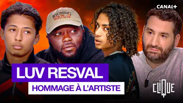 "Luv Resval a fait monter le niveau" le dernier hommage de son frère et ses proches - CANAL+