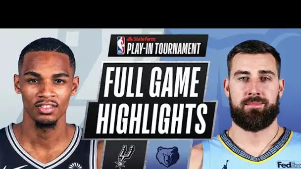 SPURS at GRIZZLIES | FULL GAME HIGHLIGHTS | May 19, 2021