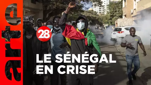 Présidentielle reportée, opposants réprimés : le Sénégal, une pétaudière ? - 28 Minutes - ARTE