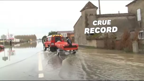 La Garonne a amorcé sa (lente) décrue après le passage de la tempête Justine