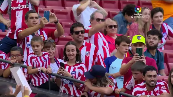 Calentamiento Atlético de Madrid vs Girona FC