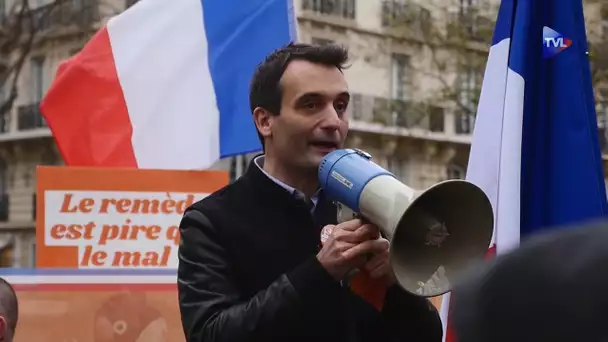 Florian Philippot : « Que les ministres se vaccinent en premier ! » - Manifestation du 5/12/2020