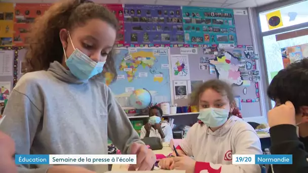 Semaine de la presse à l'école : à Val de Reuil on planche sur ce qui fera le buzz en 2050