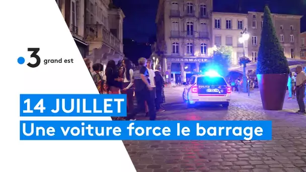 Une voiture manque de percuter la foule pendant la Fête nationale à Épinal
