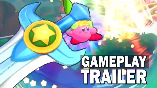 KIRBY's Return to Dream Land Deluxe : Gameplay Trailer (2023)