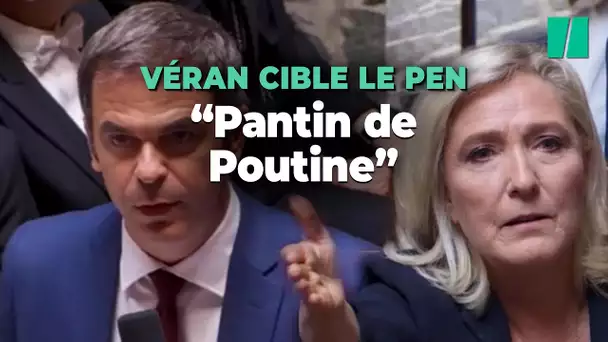 Olivier Véran qualifie Marine Le Pen de "pantin de Poutine", le RN crie au scandale