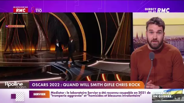 Nuit des Oscars: Will Smith gifle Chris Rock en pleine cérémonie après une blague sur sa femme