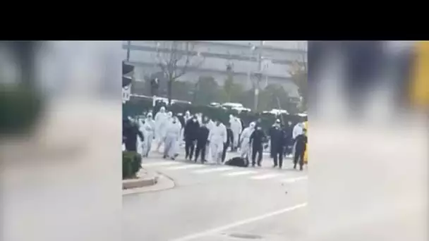 Chine : des employés d'une usine d'iPhone violentés lors d'une manifestation
