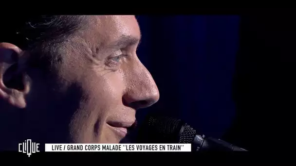 Grand Corps Malade en live avec "Les voyages en train" dans Clique