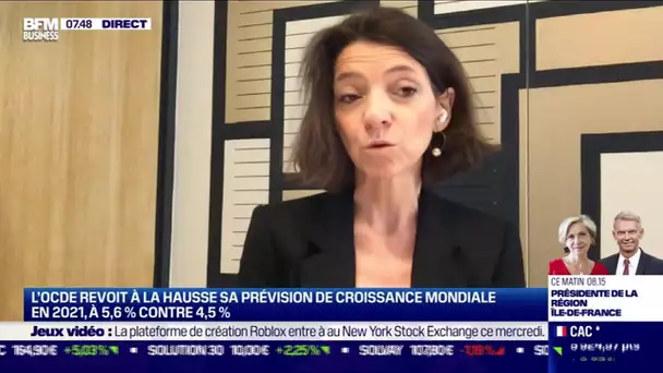 Laurence Boone (OCDE) : L'OCDE revoit à la hausse se prévision de croissance mondiale en 2021