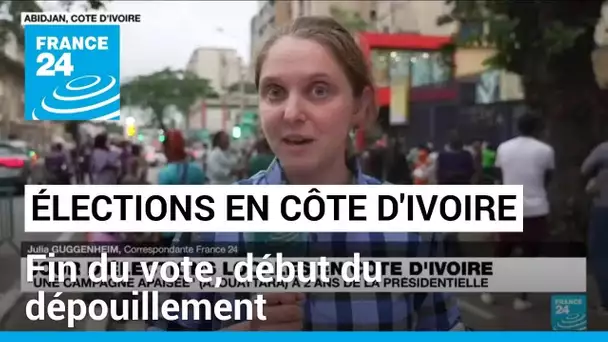 Élections locales en Côte d'Ivoire : fin du vote, début du dépouillement • FRANCE 24
